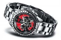 FIREFOX RACER Herrenuhr Chronograph FFS15-105 rot - Aussteller!